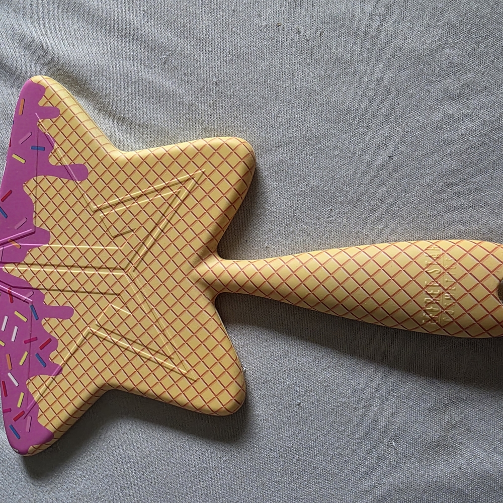 Jeffree Star Pink and Yellow Hand Mirror